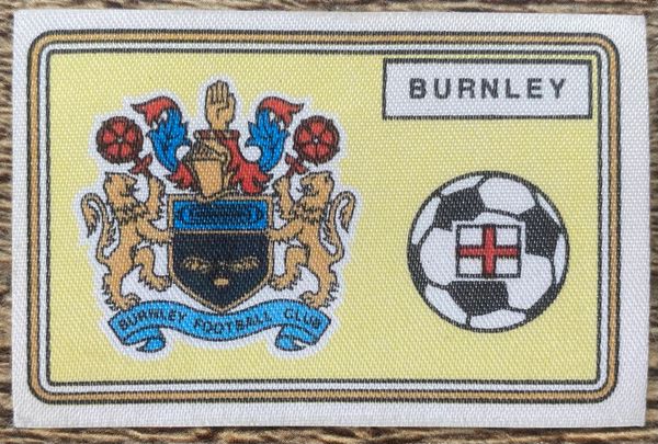 1979 ORIGINAL UNUSED PANINI FOOTBALL 79 STICKERS BURNLEY BADGE