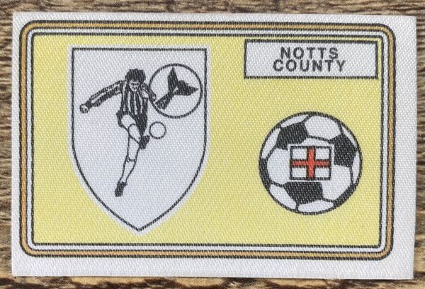 1979 ORIGINAL UNUSED PANINI FOOTBALL 79 STICKERS NOTTS COUNTY BADGE