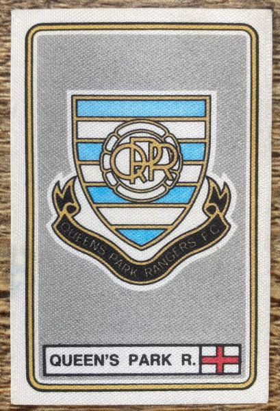 1979 ORIGINAL UNUSED PANINI FOOTBALL 79 STICKERS QUEENS PARK RANGERS BADGE