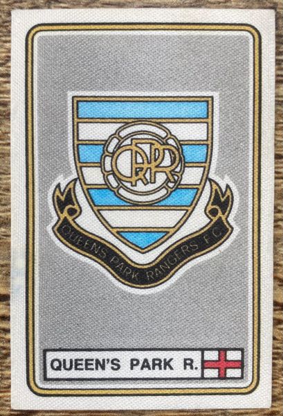 1979 ORIGINAL UNUSED PANINI FOOTBALL 79 STICKERS QUEENS PARK RANGERS BADGE