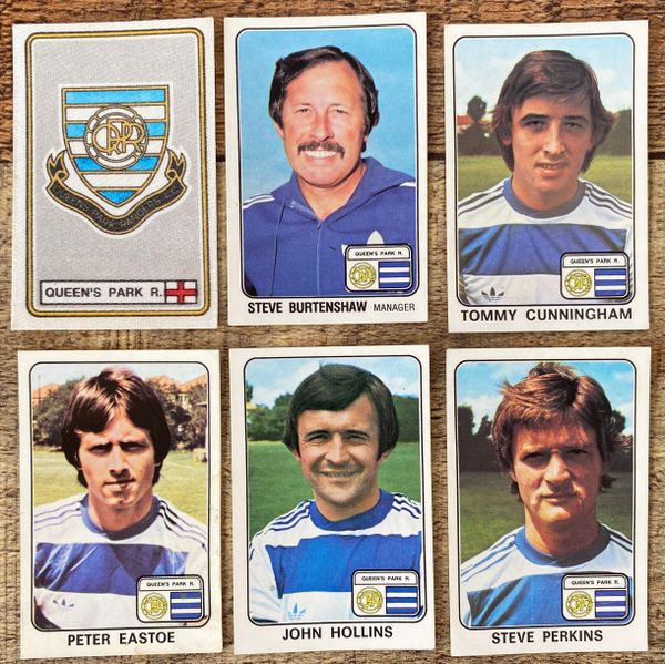 9X 1979 ORIGINAL UNUSED PANINI FOOTBALL 79 STICKERS QUEENS PARK RANGERS