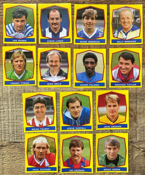 14X 1988 ORIGINAL UNUSED PANINI FOOTBALL 88 STICKERS DIVISION TWO PLAYERS