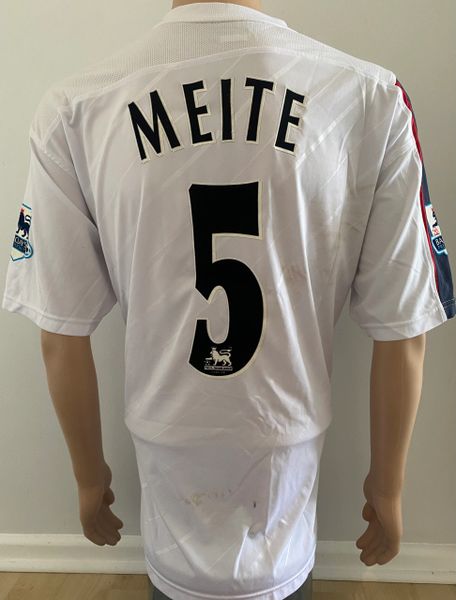 2006/07 BOLTON WANDERERS MATCH WORN HOME SHIRT (MEITE #5)