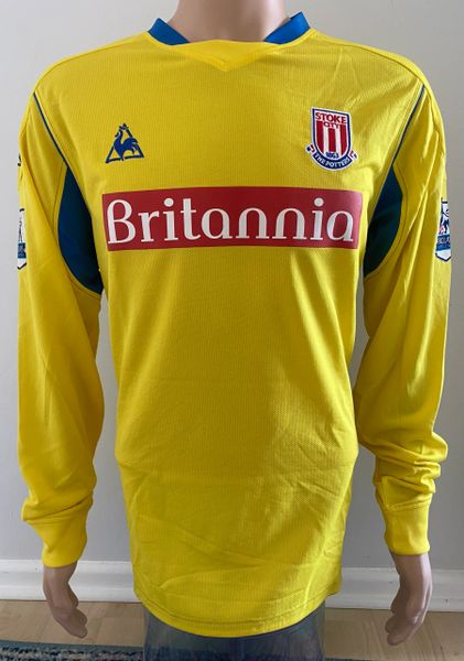 2008/09 STOKE CITY MATCH WORN AWAY SHIRT (SONKO #33)