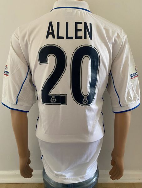 2001/02 PORTSMOUTH MATCH WORN AWAY SHIRT (RORY ALLEN 20)