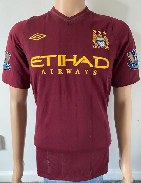 2012/13 MANCHESTER CITY MATCH ISSUE AWAY SHIRT (CLICHY #22)