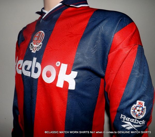 vintage bolton wanderers shirt