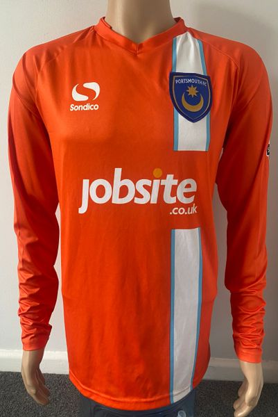 2014/15 PORTSMOUTH MATCH WORN HOME GOALKEEPERS SHIRT (JONES #1)