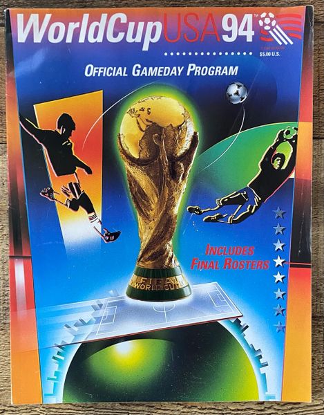 1994 ORIGINAL WORLD CUP FINALS TOURNAMENT GAME DAY PROGRAMME