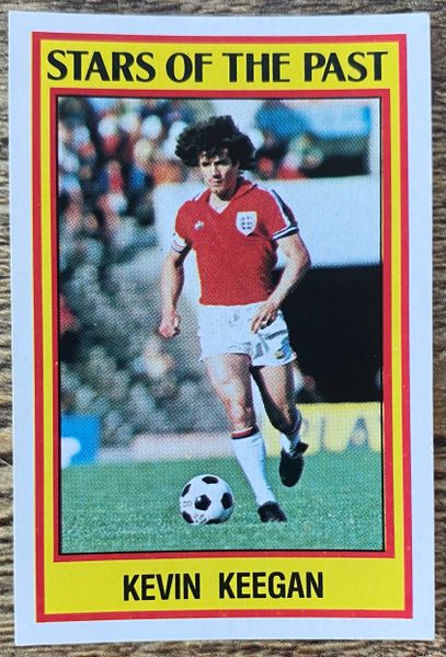 1985 ORIGINAL UNUSED PANINI FOOTBALL 85 STICKERS KEVIN KEEGAN 391 STARS FROM THE PAST