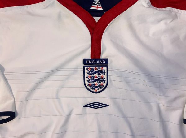 2003-05 ORIGINAL ENGLAND REPLICA AWAY SHIRT ADULT LARGE