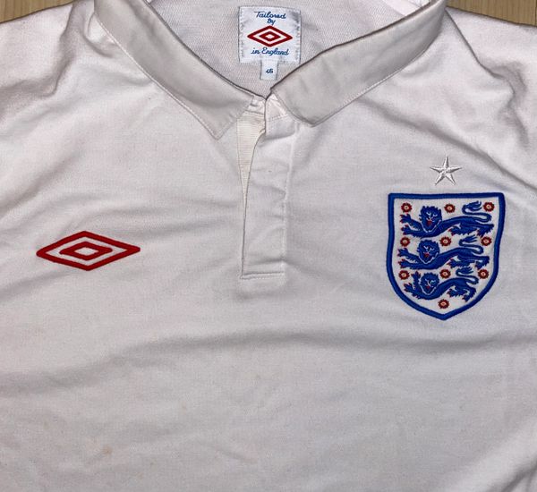 2010-11 ORIGINAL ENGLAND REPLICA HOME SHIRT ADULT XX LARGE