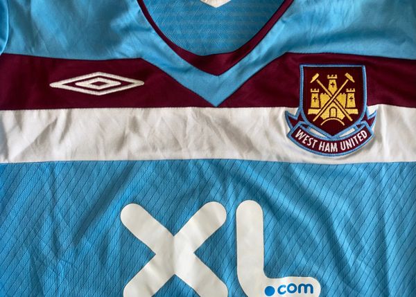 2008/09 ORIGINAL WEST HAM UNITED UMBRO AWAY SHIRT ADULT LARGE