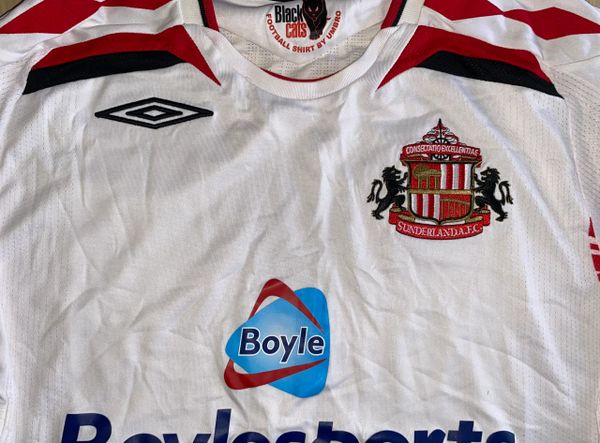 2007/08 ORIGINAL SUNDERLAND UMBRO AWAY SHIRT ADULT LARGE