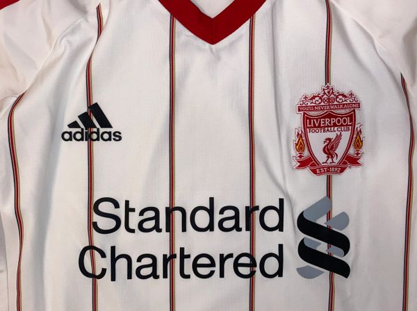 2010/11 ORIGINAL LIVERPOOL HOME PLAYER ISSUE ADIDAS TECHFIT SHIRT ADULT LARGE