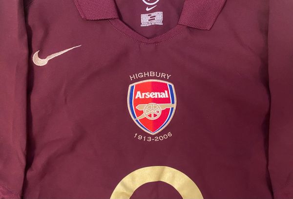 Arsenal 2024 redcurrant shirt