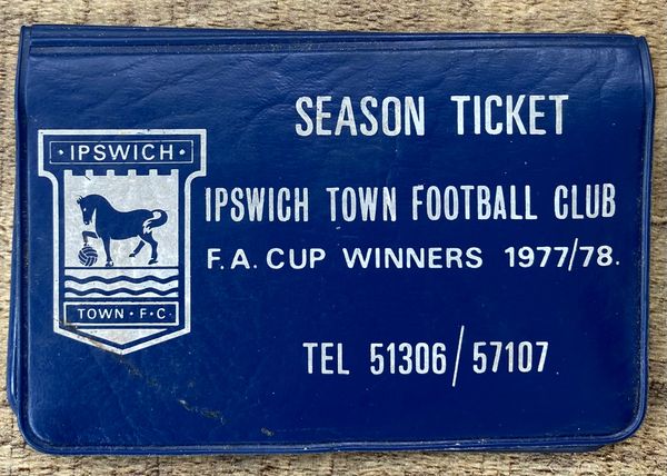 1978/79 ORIGINAL DIVISION 1 IPSWICH TOWN SEASON TICKET