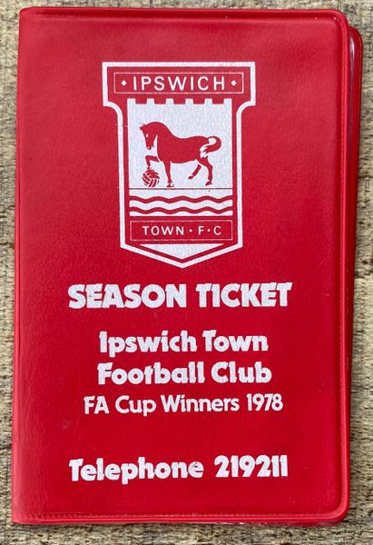 1979/80 ORIGINAL DIVISION 1 IPSWICH TOWN SEASON TICKET