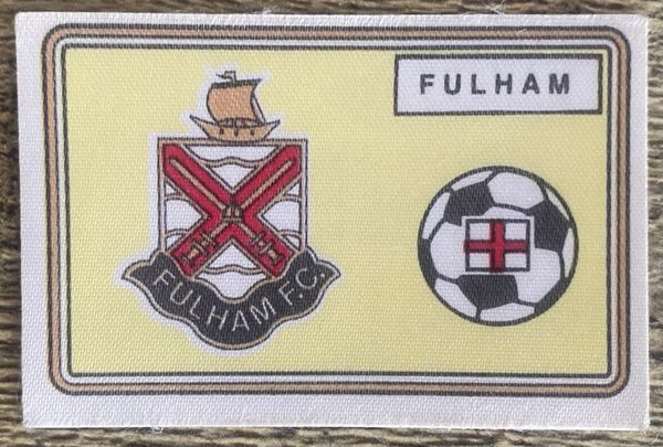 1979 ORIGINAL UNUSED PANINI FOOTBALL 79 STICKERS FULHAM BADGE 397
