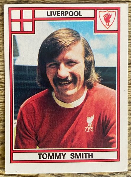 1978 ORIGINAL UNUSED PANINI FOOTBALL 78 STICKER TOMMY SMITH LIVERPOOL 198
