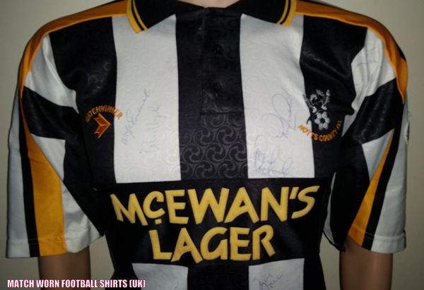 notts county retro shirt