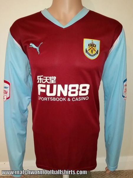 Burnley FC confirm W88 as front-of-shirt sponsor - Soccerscene