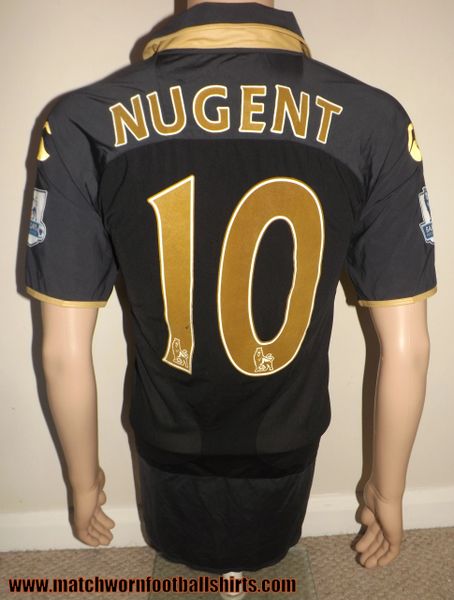 2008/09 MATCH ISSUE PORTSMOUTH 3RD SHIRT NUGENT #10
