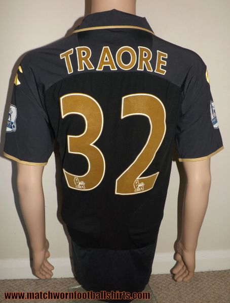 2008/09 MATCH ISSUE PORTSMOUTH 3RD SHIRT TRAORE #32
