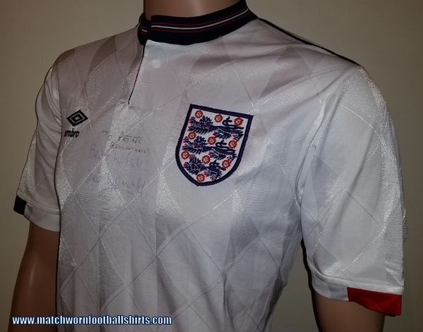 retro england umbro shirt