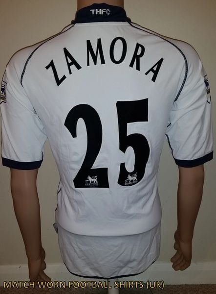 2003/04 MATCH ISSUE TOTTENHAM HOTSPUR SHIRT (ZAMORA #25)