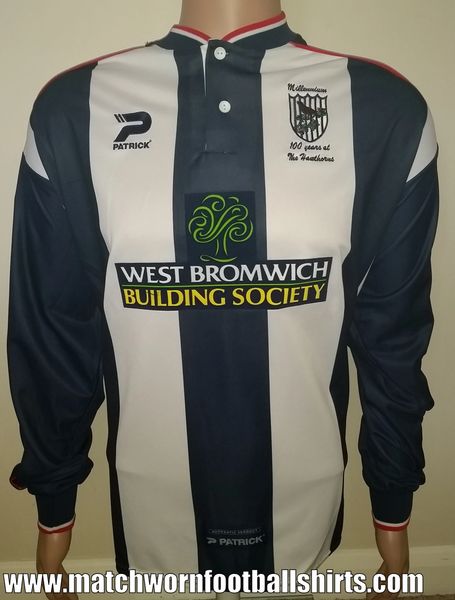 2000/01 WEST BROMWICH ALBION MATCH WORN SHIRT FABIAN DE FREITAS #18