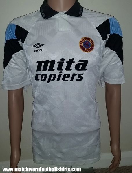 aston villa umbro retro shirt