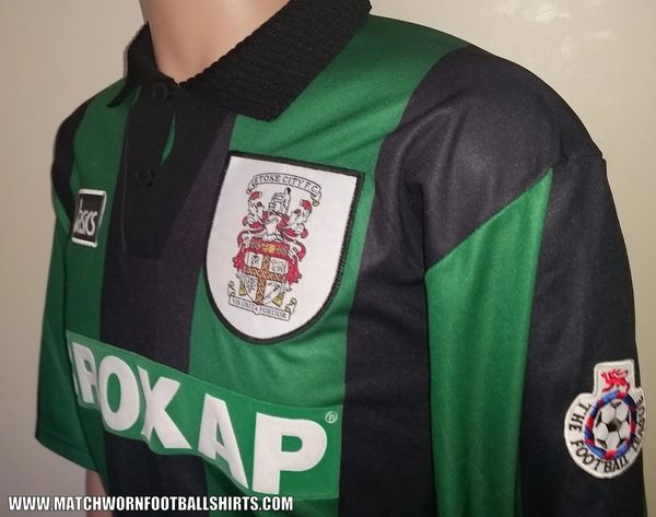 stoke city retro shirt