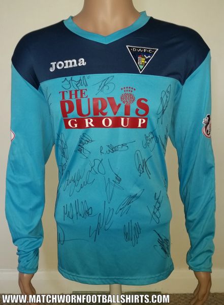 2013 DUNFERMLINE ATHLETIC MATCH WORN GOALKEEPERS SHIRT MURDOCH #1