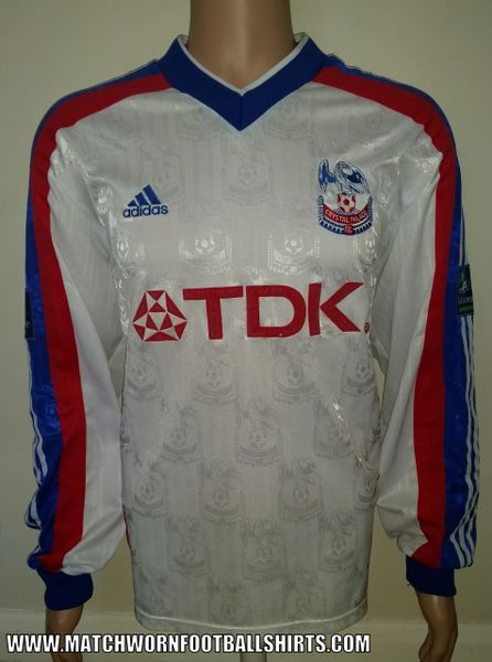 crystal palace match worn shirt