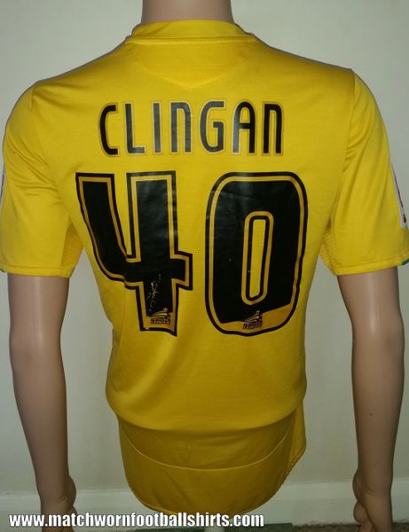 2006/07 NOTTINGHAM FOREST MATCH WORN 3RD SHIRT (CLINGAN #40)