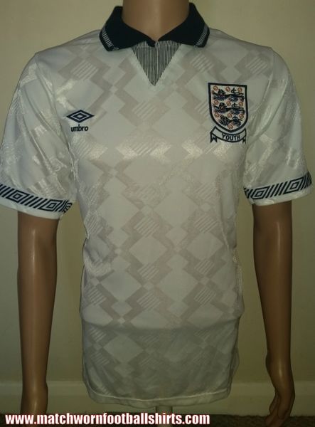 umbro england shirt blue