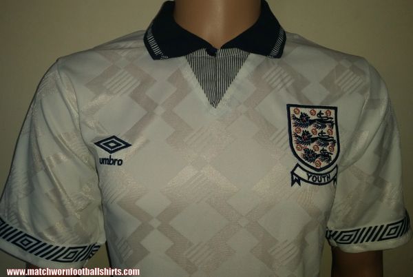 england football shirt 1990 umbro