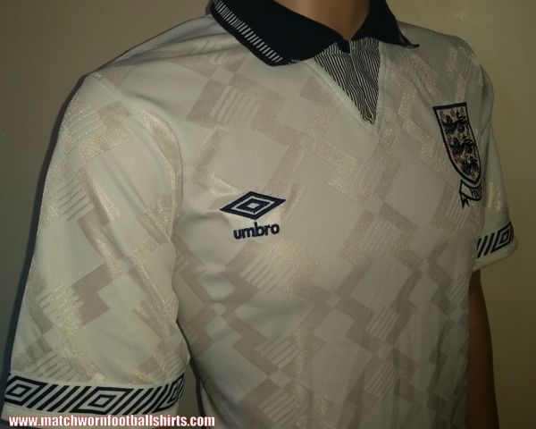 england 1990 home shirt umbro