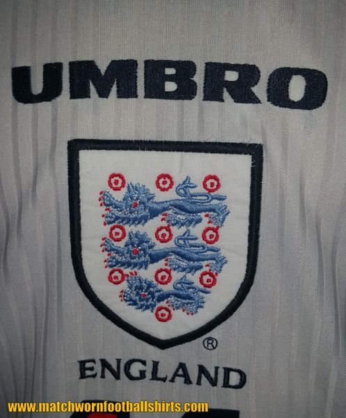 1998 england football shirt
