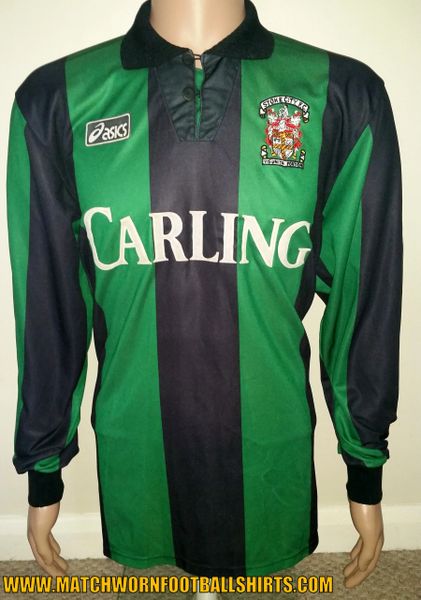 1994/95 STOKE CITY MATCH WORN AWAY SHIRT #4