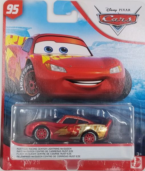 2020 Mattel - Disney Pixar Cars Rust-eze Racing Center Lightning ...