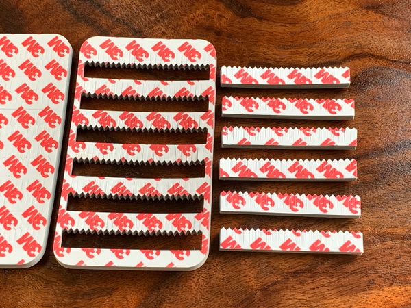 Pair of Slit Foam Fly Box Inserts for Streamer boxes | Bitterroot Nets
