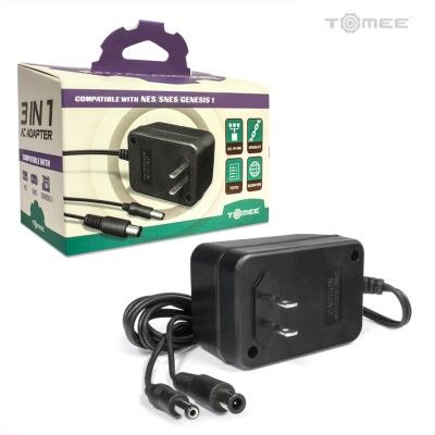 Heavy Duty SNES/ Genesis/ NES 3-in-1 Universal AC Adapter