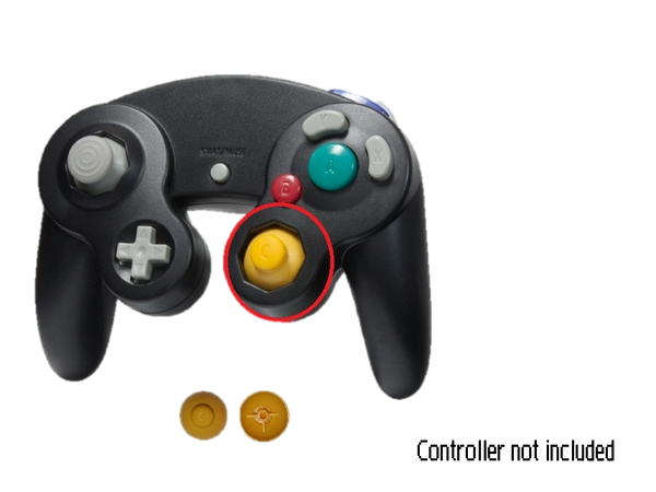 GameCube Replacement Analog Cap (Yellow)