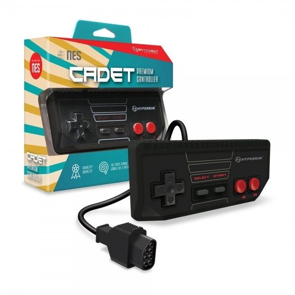 "Cadet" Premium Controller for NES (Black)