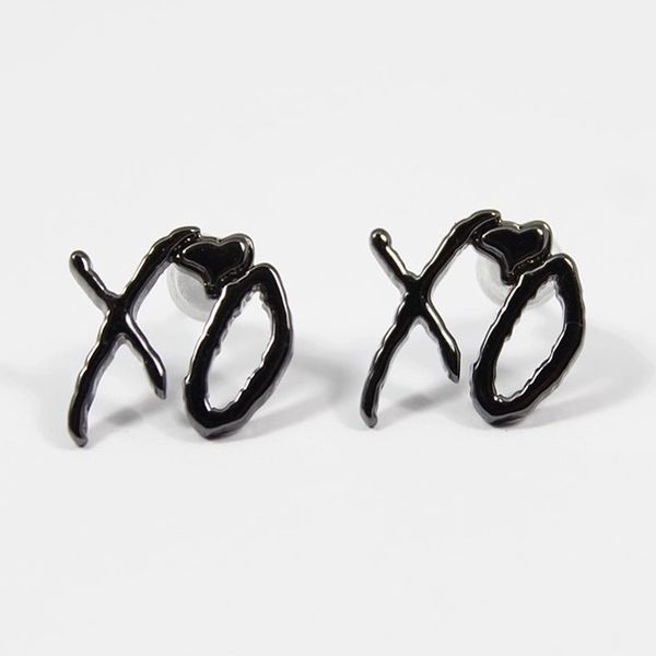 Gunmetal Black Plated XO Earrings | The one & only XO Chain Gang!