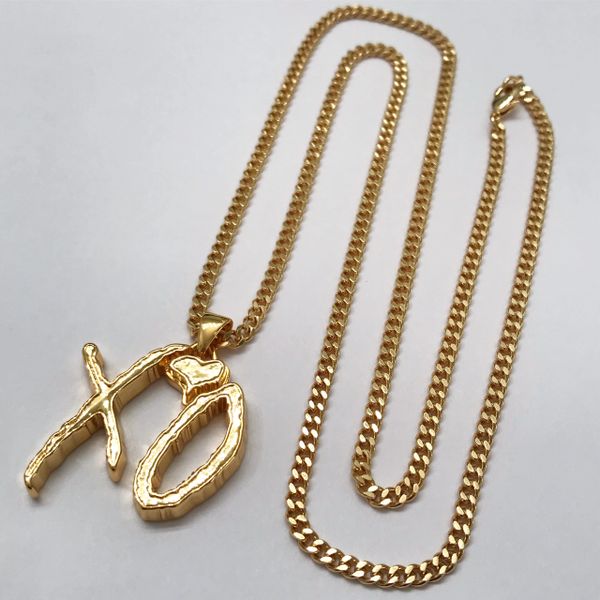 Large 18k Rose Gold Plated XO Chain (Long) | lupon.gov.ph
