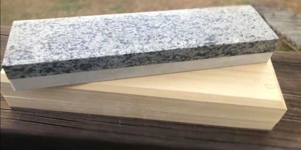 Dual Soft and Hard Whetstone with wooden box
