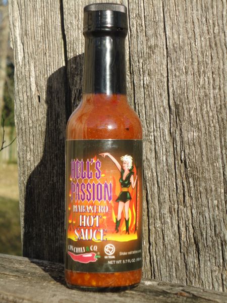 Hells Passion Habanero Hot Sauce 6357